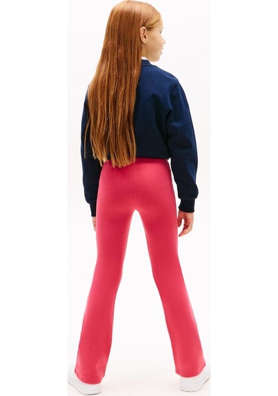 Tommy Hilfiger Kız Çocuk Tayt Kg0kg08980 Vintage Cerise/ancient White