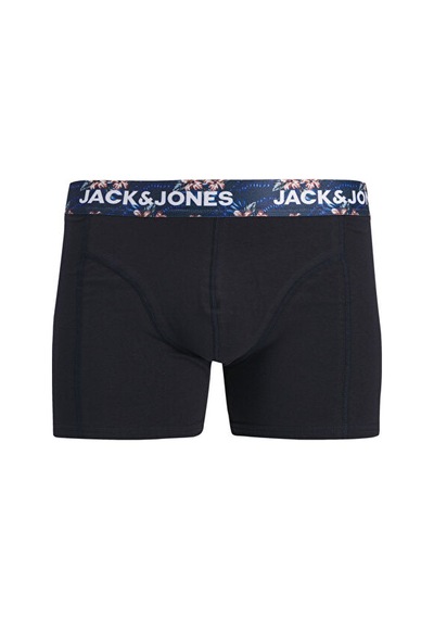 Jack Jones Jaclamıne Flower Trunks 3 Pack Sn Erkek Boxer 3'lü 12301206-sky-captaın Lacivert