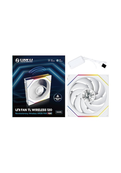 Unı Fan Tl Wıreless 1x120mm Beyaz Kasa Fanı G99.12tl1w1w.00