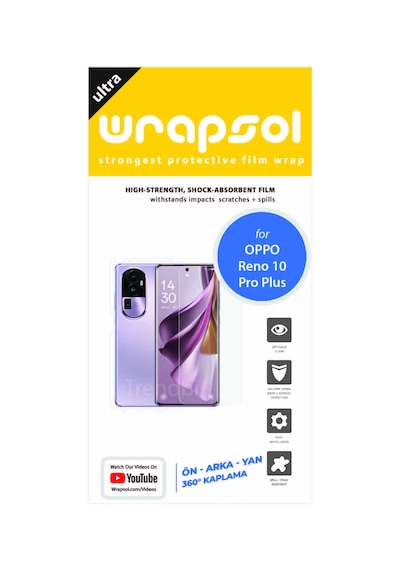 Oppo Reno 10 Pro Plus 360 Derece Full Tam Yüzey Kaplayan Film