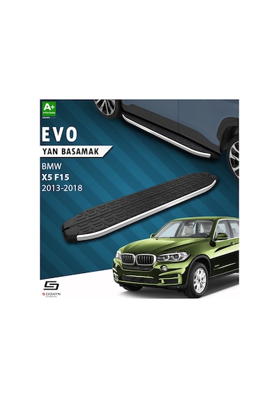 S-dizayn Bmw X5 F15 Evo Krom Yan Basamak 193 Cm 2013-2018