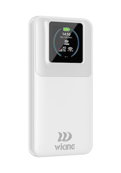 Wk-mf5 Lcd Ekranlı Taşınabilir Mobil Wi-fi Router Sım 4g Lte 150mbps Dualband 16 Cihaz Aynı Anda 3000mah/6 Saat Fynix Teknoloji