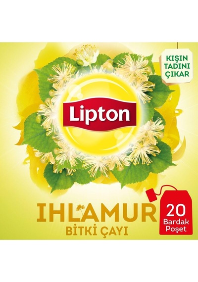 Ihlamur Bitki Süzen Poşet Çay 20li X 3 Adet