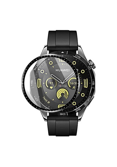 Huawei Watch Gt4 46mm Ile Uyumlu Ekran Koruyucu Nano Esnek Cam Tam Kaplayan Ppm