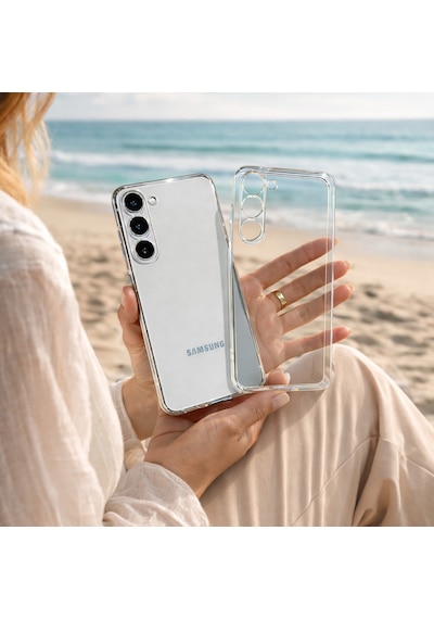 Samsung Uyumlu Galaxy A17 5g Kılıf Şeffaf Kamera Korumalı 3d
