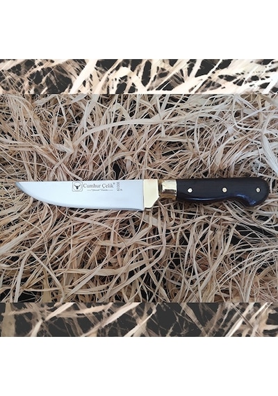 Sürmene Cumhur Çelik 61008 Kasap Kurban Bıçağı, 14,5 Cm, Venge Sap