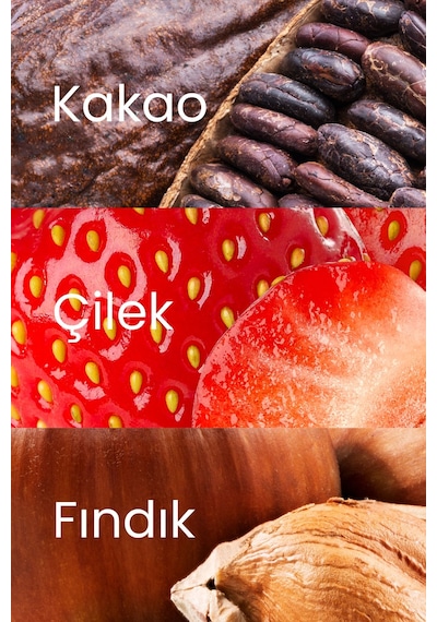 Fudge Fındık Kaplı Çilekli & Bademli Meyve Topları 110gr X3 Adet