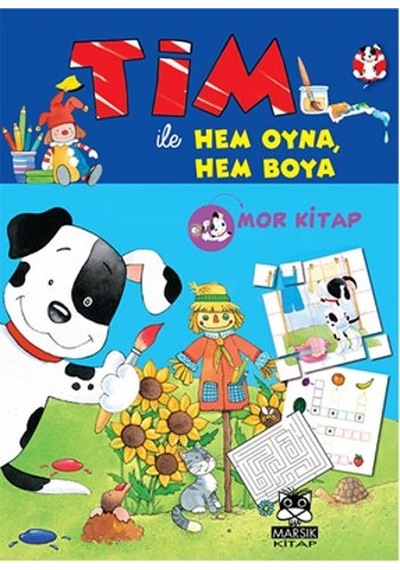 Tim ile Hem Oyna Hem Boya- Marsık Kitap