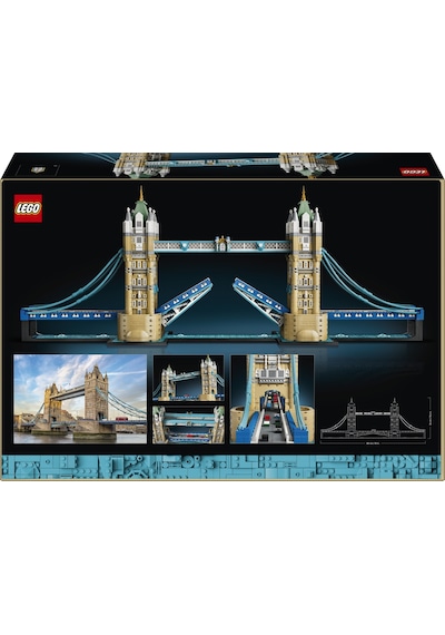 LEGO® Architecture Tower Bridge 21067 - Yetişkinler için Mikro Ölçekli Araçlar İçeren Yaratıcı Model Yapım Seti (3745 Parça)