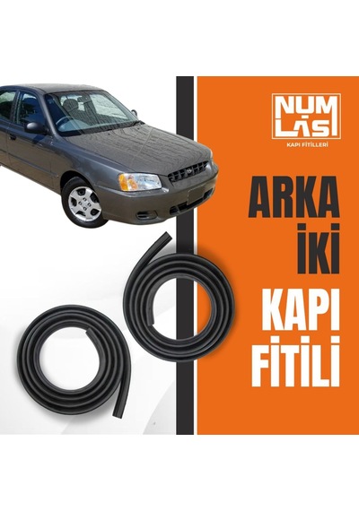Hyundai Accent Admire 2000-2003 Arka İki Kapı Fitili-a Kalite-numlas-nm6361