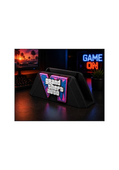 Ps5 Gta Vı Temalı Dualsense Kol Standı Gamepad Tutucu 3d Baskı
