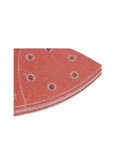 Zımpara Kağıdı Çoklu Zımpara Makinesi İçin, Farklı Malzemeler, 10 Adet, 102 X 62/93 Mm, Granülasyon 120