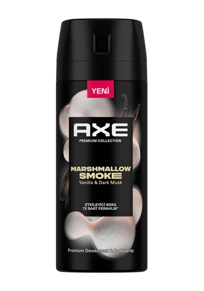 3 Adet Axe Premium Collection Marshmallow Smoke Deodorant 150 Ml