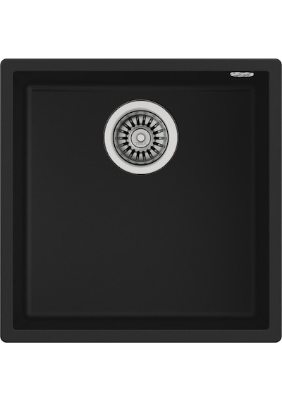 Teka Square 40.40 Tg Tek Hazneli Tegranite + Eviye - Siyah - 115230025