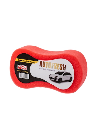 Autofresh Kıvrımlı Yumuşak Araç Yıkama ve Temizleme Süngeri 3'lü