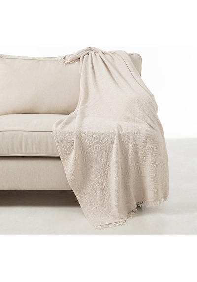 Mudo Home Ava Koltuk Şalı Ekru 130x170
