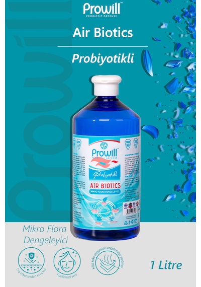 Probiyotikli Air Biotics Koku Giderici Sprey Hava Temizleyici Doğal Temiz Ekolojik Ortamlar 1 Lt.