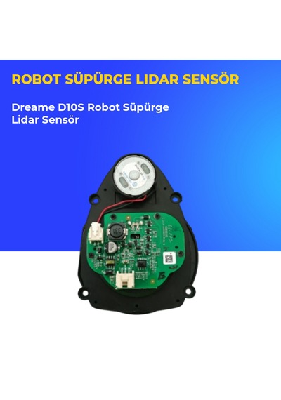 Dreame D10s Robot Süpürge Lidar Sensör