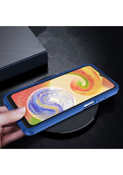 Galaxy A04e Kılıf Zore Flora Kapak Lila