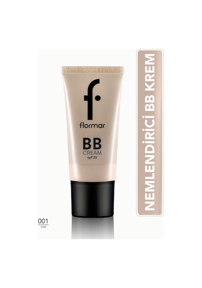 Flormar Doğal Bitişli SPF20 BB Krem - Bb Cream - 001 Fair - 8690604535385