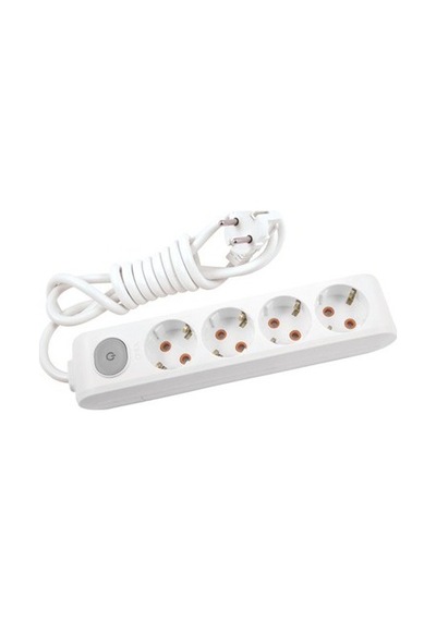 Kablolu 2 Metre Çocuk Korumalı Dörtlü Priz 0.13 M