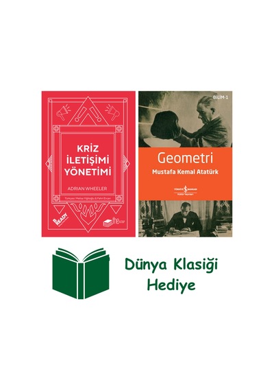 Kriz İletişimi Yönetimi Ciltli + Geometri + Dünya Klasiği Hediye