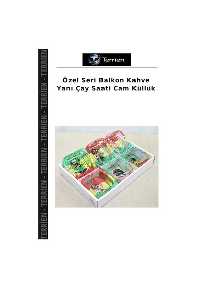 Özel Seri Balkon Kahve Yanı Çay Saati Cam Küllük
