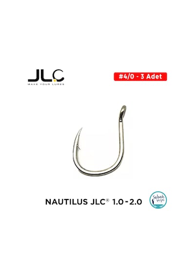 Jlc Nautilus 1.0/2.0 Assist Ve Kafa İğnesi 4/0 3 Adet