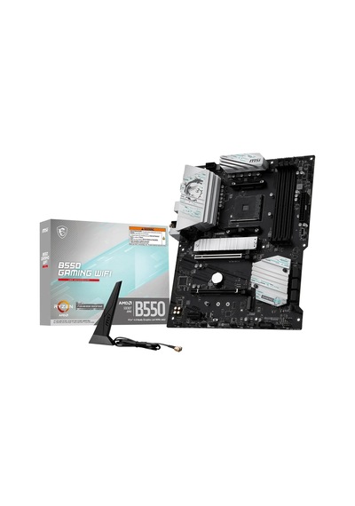 B550 Gamıng Wıfı Am4 Anakart, Ddr4 4400mhz, Pcıe 4.0, Wi-fi 5, 1g Lan, Usb 10gbps, Atx