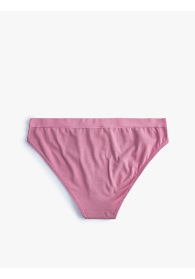 Koton Pamuklu Brief Külot Baskılı Pembe 5wlk30013mk Gül