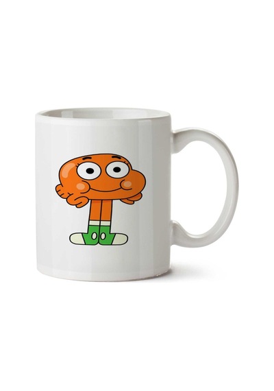 Darwin Gumball İki Tarafı Baskılı Kupa Bardak Çok Renkli