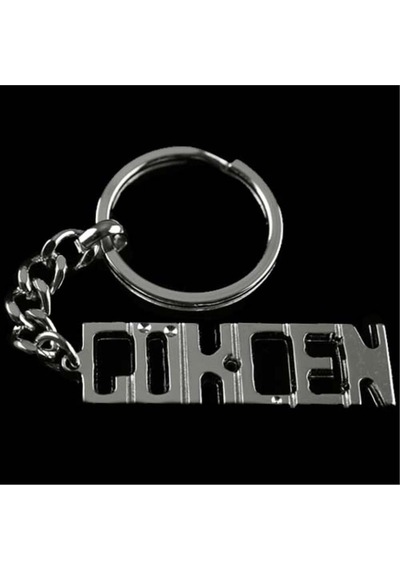 Gökçen - 354 - - Spt-gld - İsimli Anahtarlık Çok Renkli