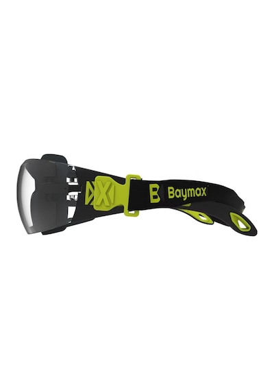 Tr Bx-2500 Comfort Dual Antifog Şeffaf Buğu Yapmayan Toz Çapak Koruyucu Uv Korumalı Laboratuvar İşçi İş Güvenl