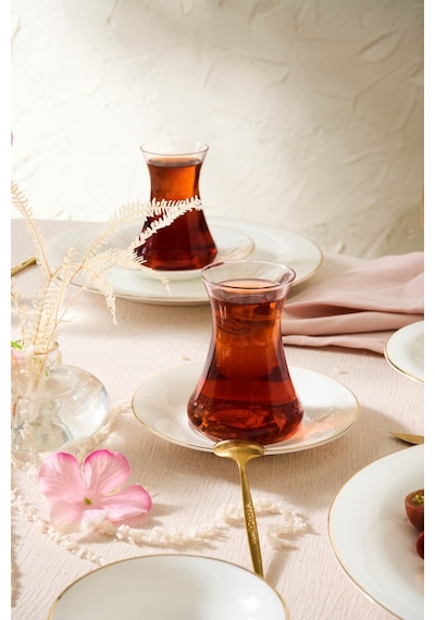 Karaca  Fine Pearl Fame 26 Parça 6 Kişilik Kahvaltı Takımı Gold