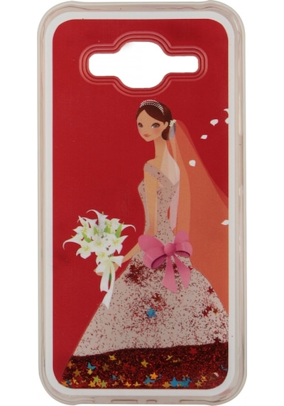 Nettech Samsung Galaxy J500 J5 Uyumlu Desenli Seri Arka Koruma