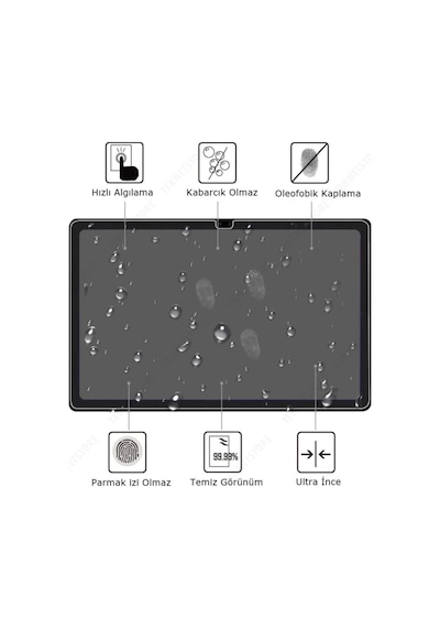 Samsung Galaxy Tab S7 Plus T970 Uyumlu Nano Kırılmaz Ekran
