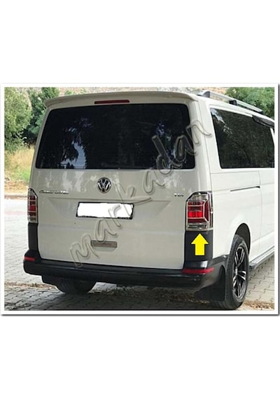 Markadan Vw T6 Transporter Krom Stop Çerçevesi 2015 Sonrası 2 Par