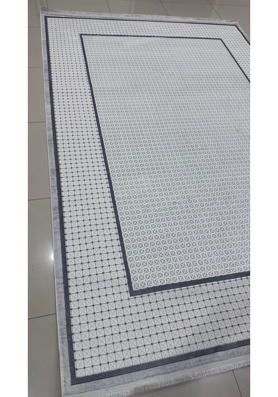 Safyün Halı Kadife Kf451 Gri 200 X 290 Renkli