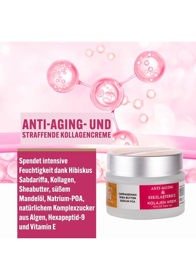 Antı Agıng Sıkılaştırıcı Kolajen Krem