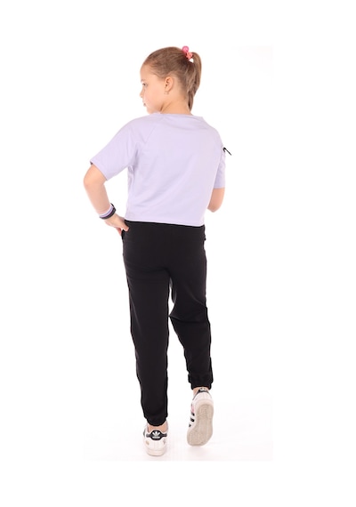 Toontoy Kids Toontoy Kız Çocuk Style Baskılı Eşofman Takım Mavi