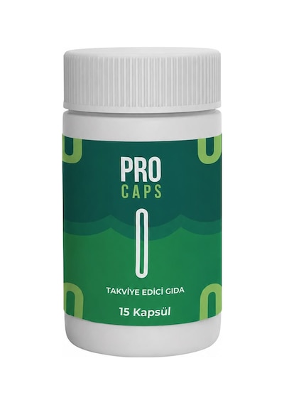 Pro Caps Erkeklere Özel Güç 15'li