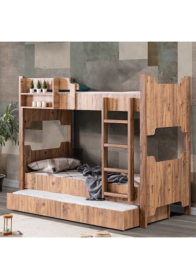Mdf Profil Ranza , Avrasya Ayrılabilir Yavrulu Ranza 2 Adet Comfort Yatak 90 X 200 CM Mdf Profil Ranza , Avrasya Ayrılabilir Yavrulu Ranza 2 Adet Comfort Yatak 90 X 200 CM
