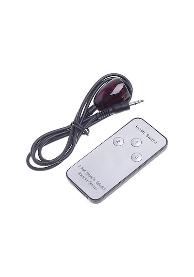 Ir Alicili Hdmi Çoklayıcı 3 Port Switch 4678P Kumanda Çoklu Cihaz