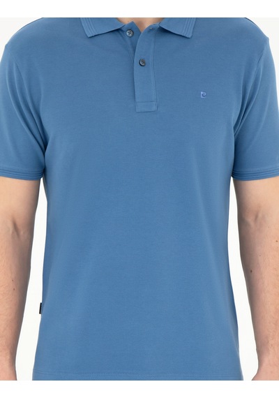 Pierre Cardin Erkek Koyu Mavi Tişört Basic 50280754-vr032