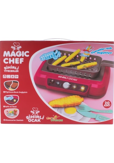 Limon Oyuncak Magic Chef Barbekü Ocak Seti 2a550