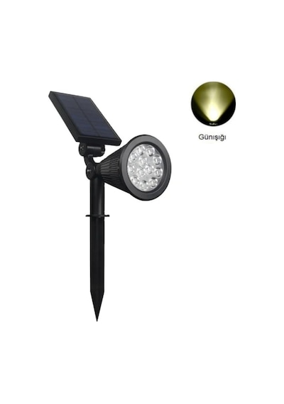 Forlife 18watt Solar Çim / Bahçe Aydınlatma Armatürü Günışığı