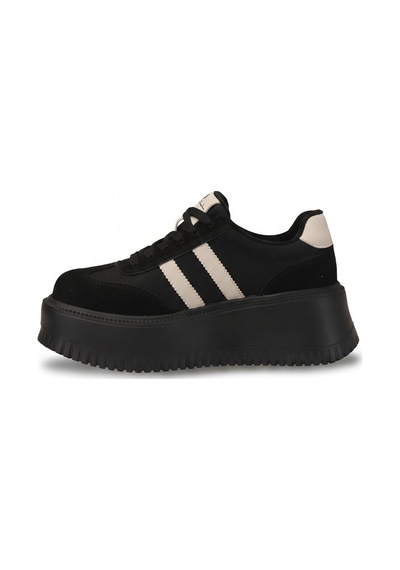 Ayakkabı Fuarı Elit Hml262-1117 Kadın Klasik Sneaker Siyah