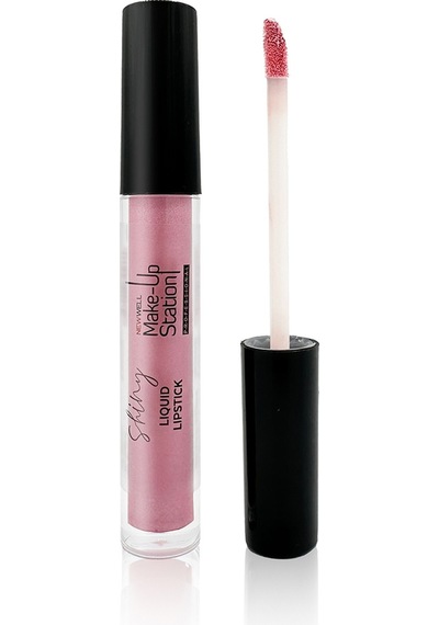 New Well Make Up Station Shiny Liquid Lipstick Ruj 05