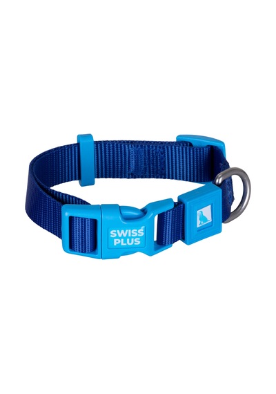 Swissplus Urban Paws Köpek Tasması Deep Ocean Blue Ayarlanabilir, Dayanıklı, Hafif-25mm Mavi