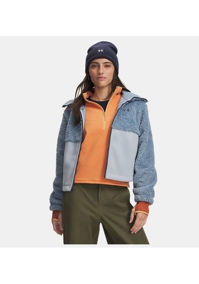 Under Armour W Basecamp Fleece Fz Mavi Kadın Ceket 6013503-448